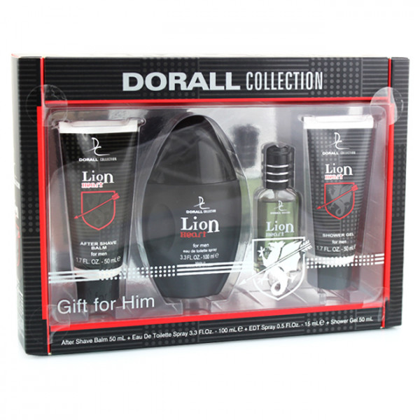 GIFT SET LION HEART MEN 4PCS