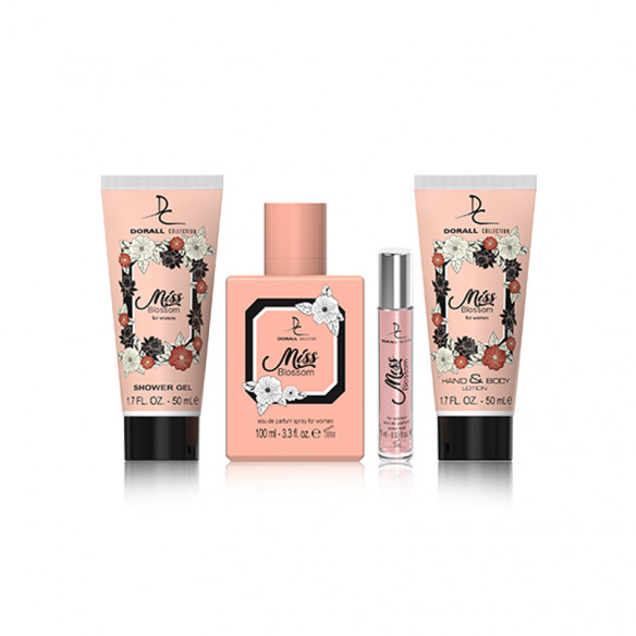 GIFT SET MISS BLOSSOM WOMEN 4 PCS GIFT SET MISS BLOSSOM WOMEN 4 PCS