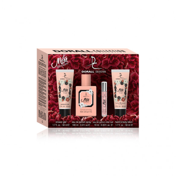 GIFT SET MISS BLOSSOM WOMEN 4 PCS GIFT SET MISS BLOSSOM WOMEN 4 PCS